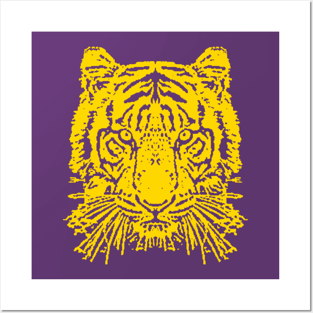 Tiger Wall Art by childofthecorn